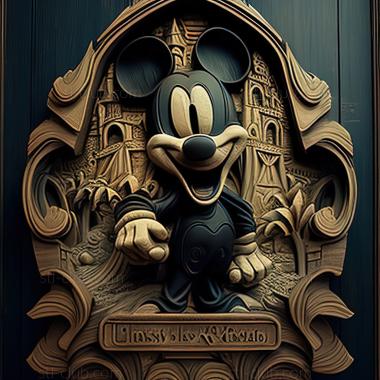 3D модель St Эпическая игра Микки (STL)